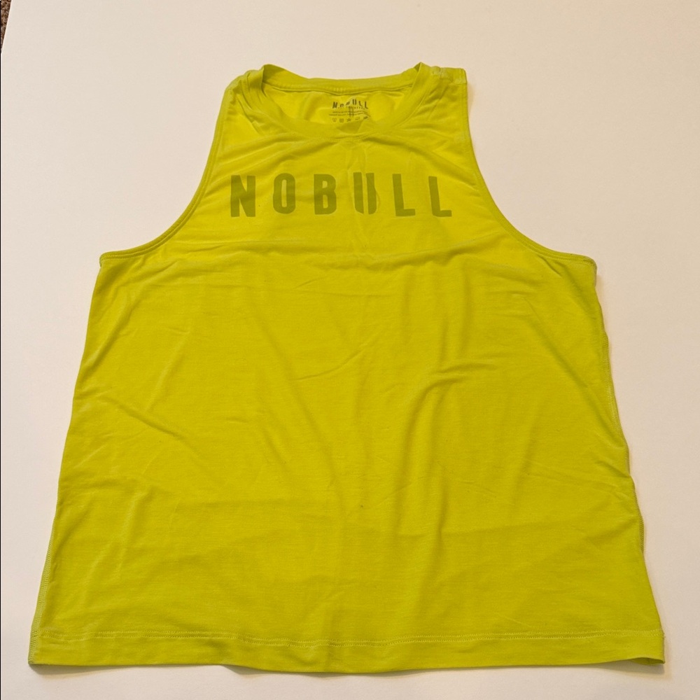 NOBULL Neon Muscle Tank Top women’s Small